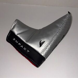 IMPACT Silver‎ and Black Golf Putter Cover No. 2 wide